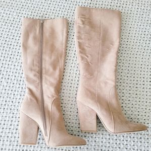 BCBGeneration Tan Boots Size 8 1/2
